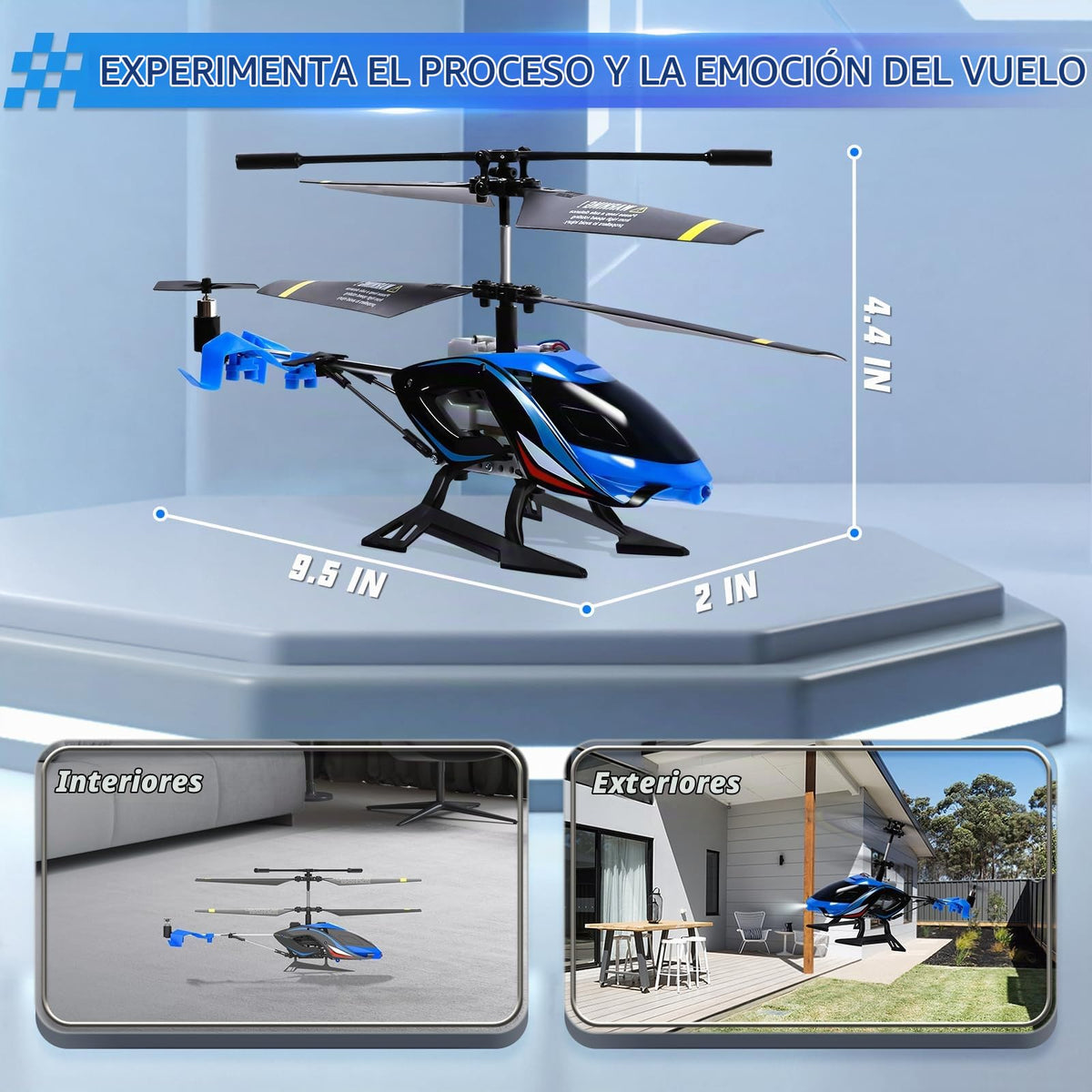 Helicoptero A Control Remoto Juguete