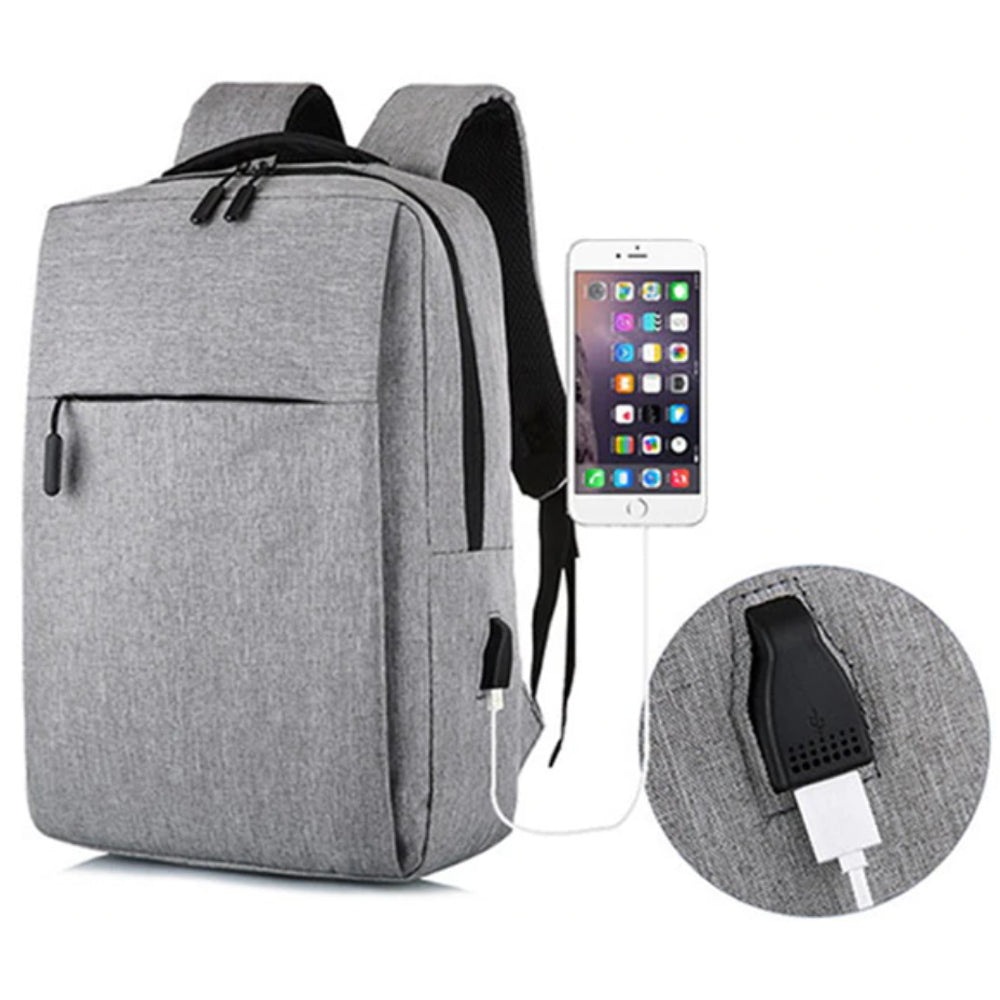 Bolso Mochila Antirrobo Conector Usb