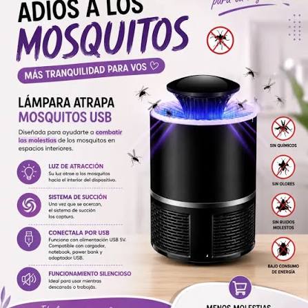Mata Mosquito Electrico Usb