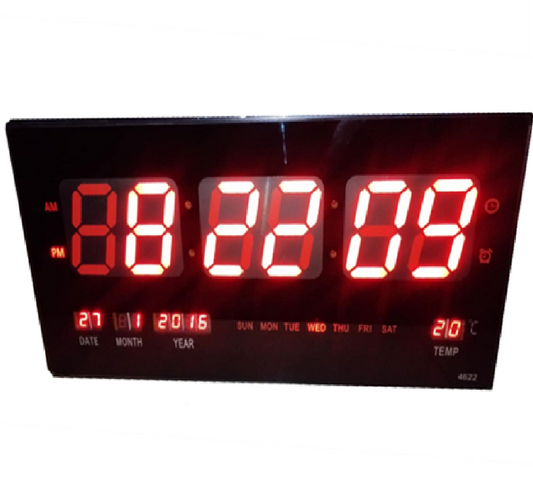 Reloj digital led