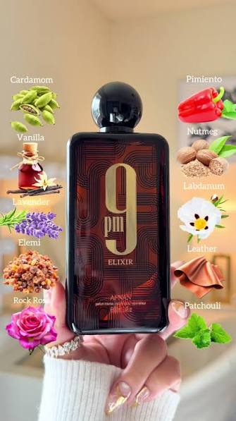 Perfume 9pm Elixir Afnan 100 Ml