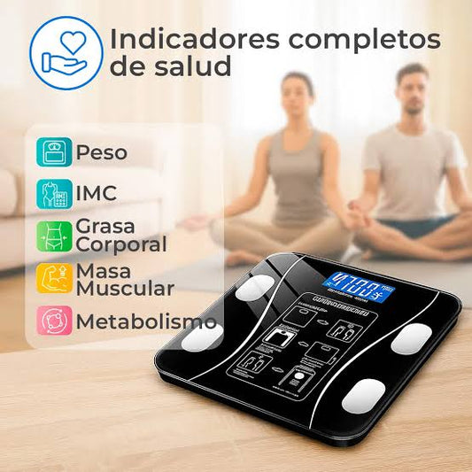 Balanza Bascula Digital Con Bluetooth