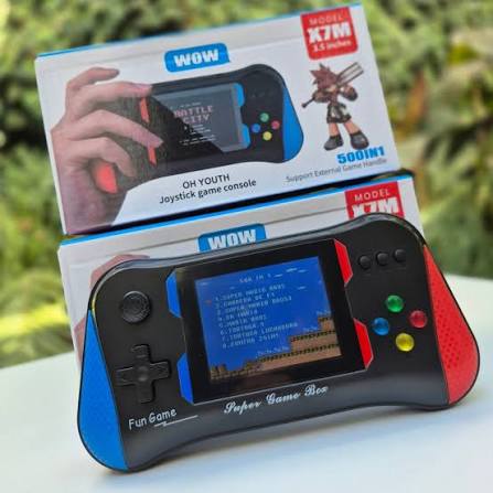 Consola Portatil X7m 500 Juegos Clasicos