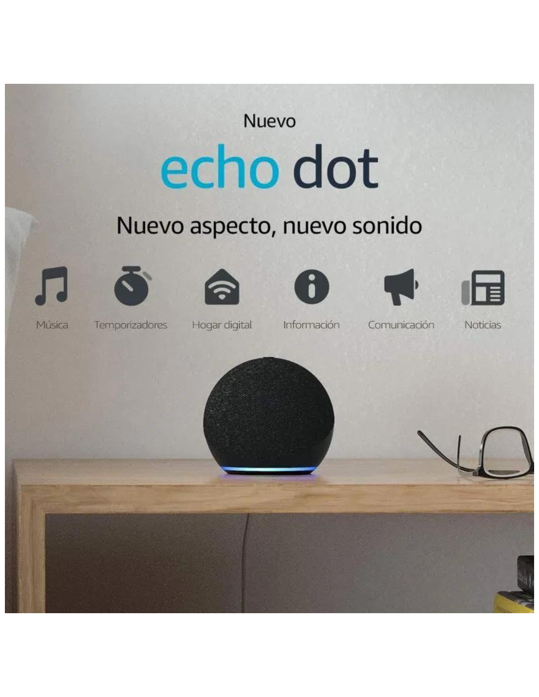 Combo Alexa Alaxe Y Audifonos P9