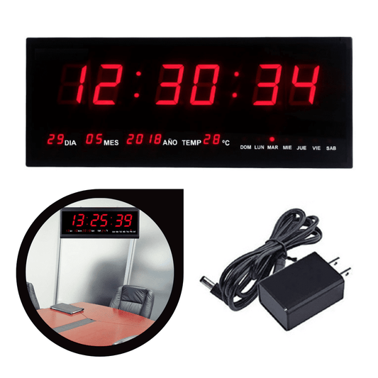 Reloj digital led